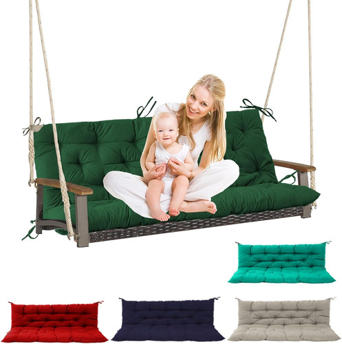 Outdoor swing cushions - outdoor, cushions,
