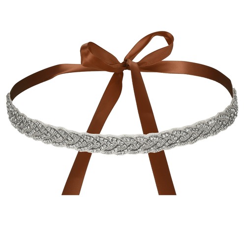 2cm wide sparkly crystal - 2cm,