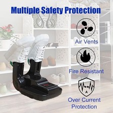 Boot Dryer Shoe Dryer Ozone With Heat Blower Boot Warmer Glove Dryer Portable UK