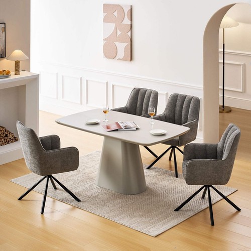 Eloise linen blends - linen, swivel