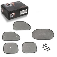 Sun Protection 5 Pieces Sunshade Transparent Front Rear Rear for Mitsubishi