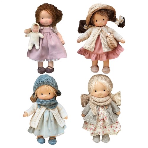 Doll waldorf handmade plush - handmade,