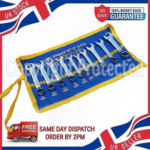 10pc stubby spanner - 10pc,