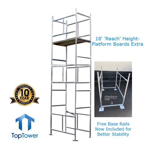 Scaffold tower 4x2ft 6in - scaffold,