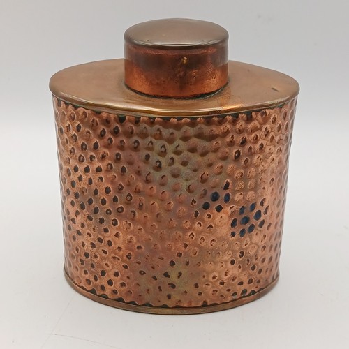 Antique vintage copper tea - or,
