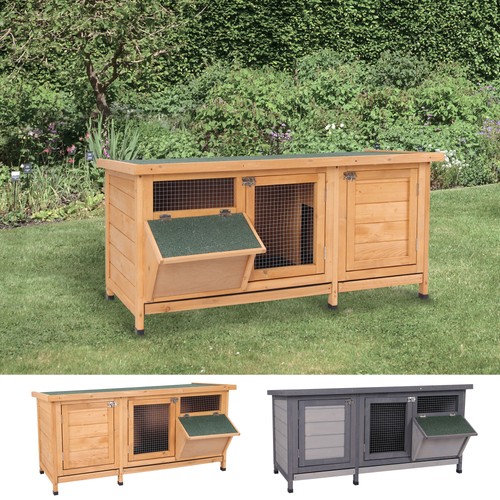 Pawhut deluxe outdoor bunny - pawhut,