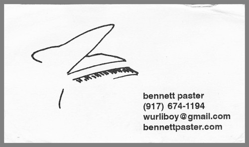 Bennet paster wurlitzer piano - bennet,