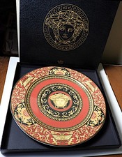 VERSACE Rosenthal MEDUSA RED 12" Service Plate(s) Mint with Box