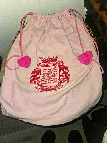 Juicy couture pink drawstring - juicy,