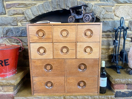 Bank drawers apothecary - bank, of