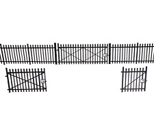 6ft wrought iron fencing (56