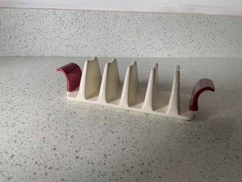 Poole pottery toast rack - pottery,