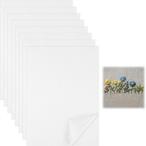 Water soluble embroidery paper - soluble,