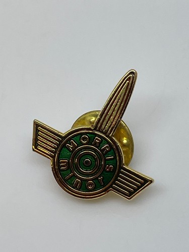Morris minor bonnet badge - minor,