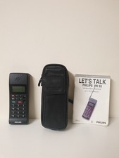 Vintage PHILIPS PRW 9350 Mobile Phone - Collector 's Phone 1993