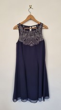 Monsoon Navy Blue Ornate