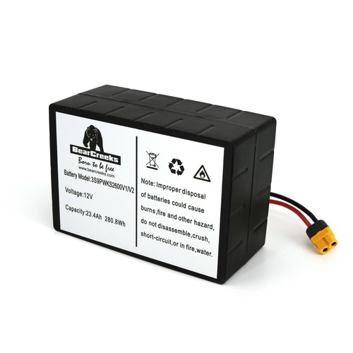 Lithium battery for scavenger - lithium,
