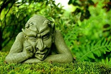Ted the Gargoyle Stone Garden Ornament