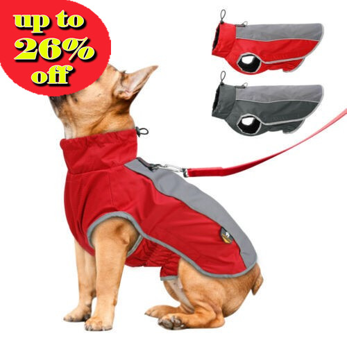 Waterproof dog coat winter - waterproof,