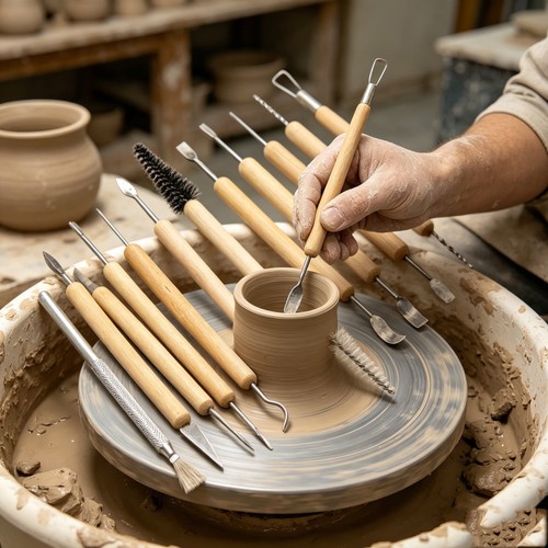 11pcs clay sculpting tools - clay,