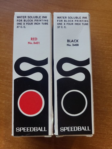 Vtg speedball ink - speedball, 2