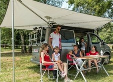 FIAMMA Compass 220cm Batwing Wrap around Awning Land rover 4x4 campervan MPV