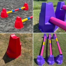 CAVALETTI CONE PODS raised Pole work Training Aid Cavaletti *MULTI-BUY*