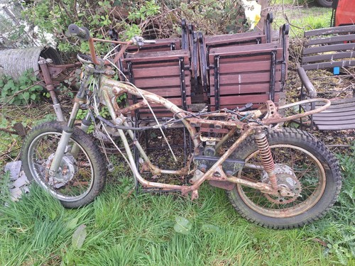 Honda sl350 1971 rolling - honda,