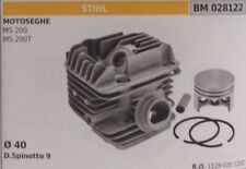 Cylinder and Piston Complete Chainsaw STIHL MS200 MS200T Ø 40