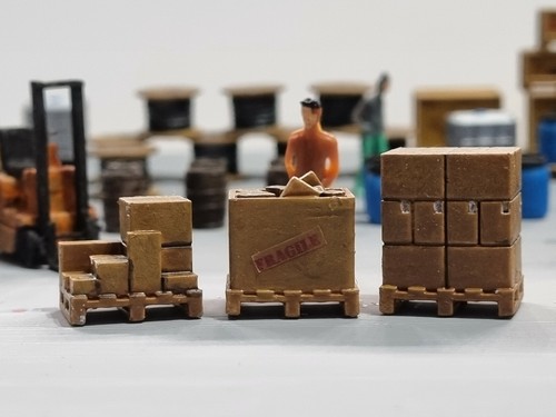 Pallet boxes and - pallet, x3