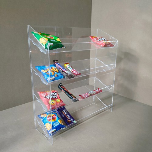 Clear acrylic confectionery - clear,