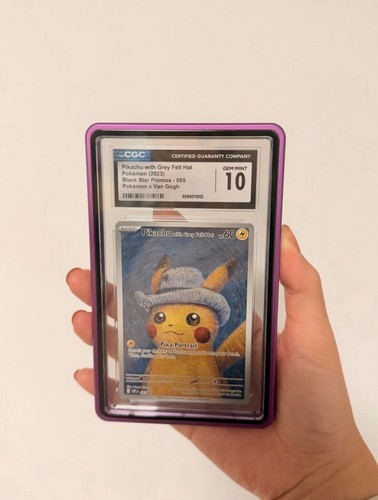 Pokemon pikachu with grey felt - with,