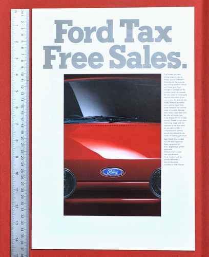 1988 ford untaxed sales - 1988,