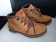 Kangol Leather Tan Boots UK