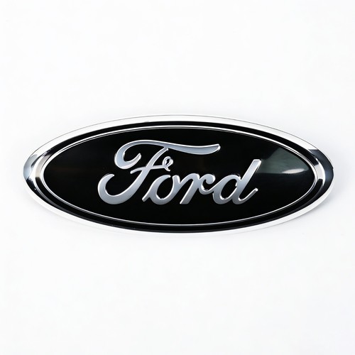 Black sliver emblem oval - black,