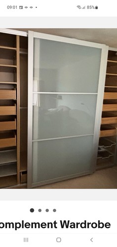 Ikea sliding wardrobe doors - ,