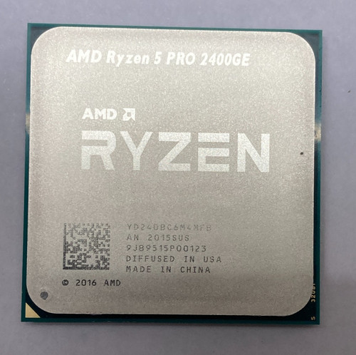 Amd ryzen pro 2400ge - ryzen, 5