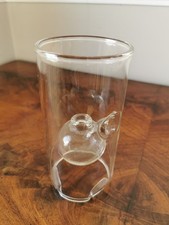 Vintage Wolfard Glass Oil Lamp 6"