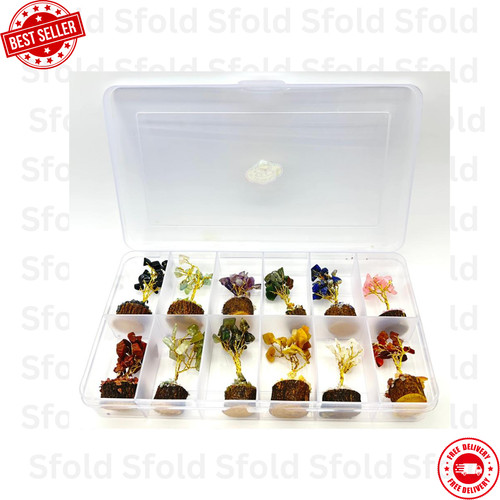Chakra healing crystal 12 - -,