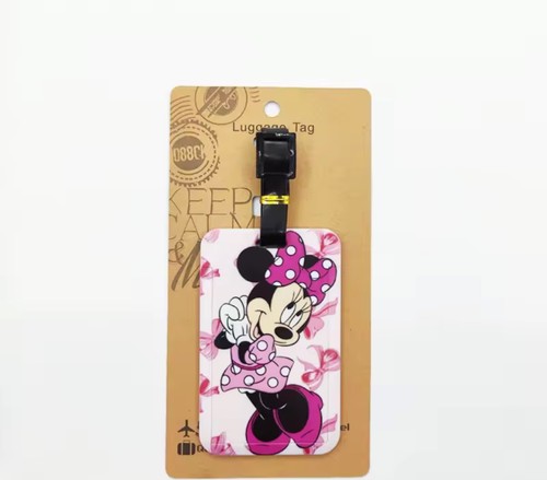 Minnie mouse luggage label - mouse,