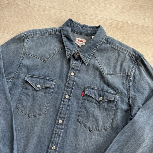 Levi western denim - western,