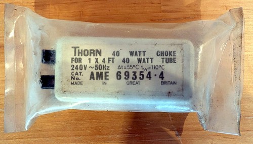 Thorn 40w fluorescent choke - thorn,