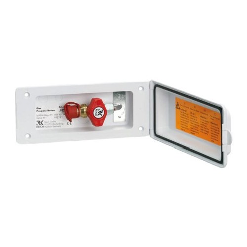 Reich gas supply - supply, lock