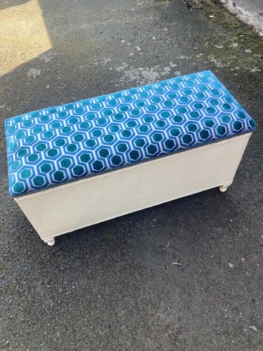 Vintage ottoman blanket box - vintage,