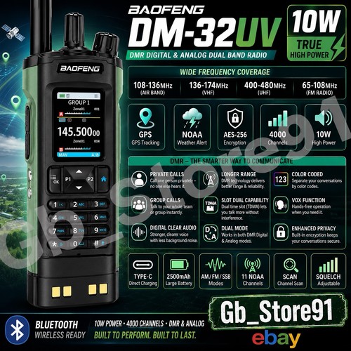 Baofeng dm32 dmr walkie - baofeng,