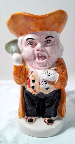 Burlington ware toby jug town - burlington,