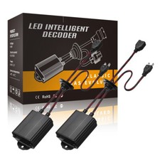 2 Pcs H7 LED Headlight Anti