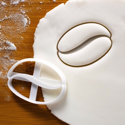 Coffee bean cookie cutter - coffee,