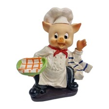 Vintage Style 8" Pig Chef