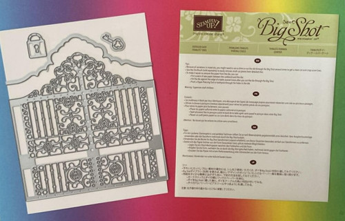 Stampin big shot detailed - up,